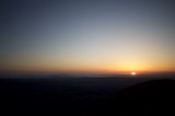 Last Light Over the Valley from Mount Diablo