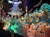 Festive Christmas Displays at Local Shop