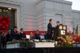 Speech at the Podium