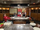 Family Dining at Japanese Teppanyaki Restaurant