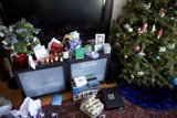 Festive Fir in a Cozy Living Room