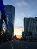 LA Live Dusk with Neon Billboard