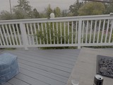 Overcast Day on Residential Deck View