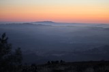 Twilight Layers Over the Bay Area Valleys
