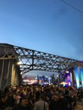 Under the Bridge at Dusk