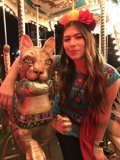Carousal Joy With a Feline Friend