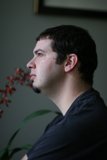 Portrait of a Man with Black Shirt