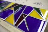 Stained Glass Dartboard