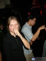 Laughing Couple in Nightclub