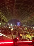 Ferris Wheel and Rockin' Crowd