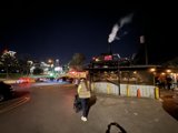 Urban Night Stroll in Austin