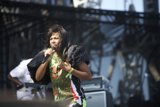 Santigold Rocks the Stage at Coachella