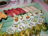 Savoring the Variety of Sushi