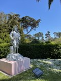 Monumental Man on a Bench