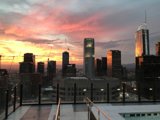 Majestic Cityscape at Sunset