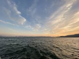 Sunset over Belvedere Cove