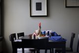 Candlelit Dining Table