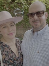 Couple's Sunny Outdoor Portrait Together