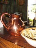 Vintage Copper Water Jug