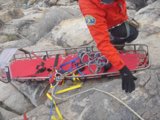 Rescuer on the Rocks