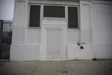 White Building with Door and Window