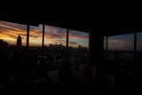 Urban Sunset Silhouette