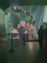 Museum Display Featuring Classic Movie Scene Recreation