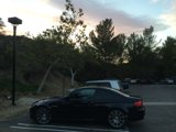Sleek Sports Car in ArtCenter Parking Lot