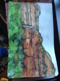 Mountain in Watercolor