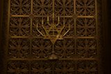 The Golden Menorah at Wilshire Temple
