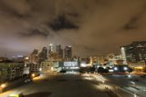 Nighttime Metropolis Skyline