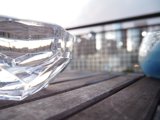 Cityscape in a Glass Vase