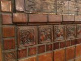 Aesthetic Brick Wall with Sophisticated Tile Design