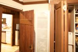 Wooden Door with Shelf