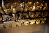 Golden Ornamentation in the Crypt