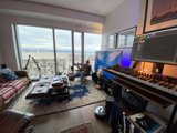 Modern Living Room with Technology and Comfort