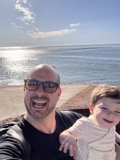 Sunny Selfie on a San Francisco Shoreline