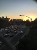 Rush Hour on LA Freeway