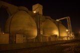 Illuminated Industrial Structures
