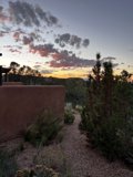 Golden Sunset over the Desert Mountains