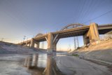 Overpass Over the Rushing River