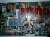 A Stunning Collage of Artistic Items on a Wall
