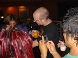 Red-Haired Man Enjoying A Night Out At A Pub
