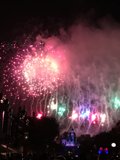 Spectacular Disneyland Fireworks Display