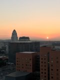 Setting Over the City