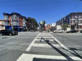 Busy Street in the Heart of San Francisco