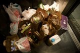 Grocery Haul and Floral Arrangement