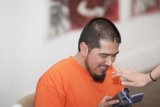 Happy Man with his Cellphone