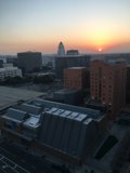 Sunset over the Urban Metropolis