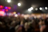 Vibrant Blur: An Abstract Take on Coachella 2024